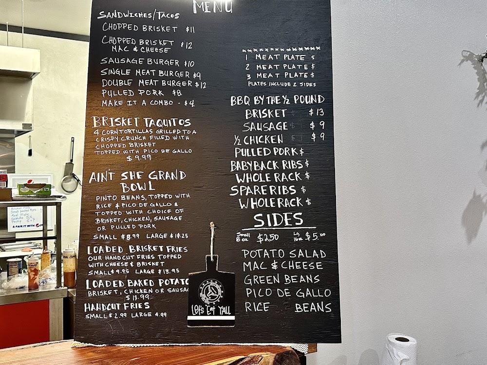 Ain’t She Grand BBQ Co. Menu image 4